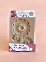 Smarta Silicone Moulds Silikon Epoksi ve Polimer Kil Kalıbı DAISY SET