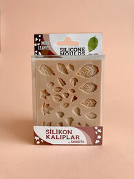 Smarta Silicone Moulds Silikon Epoksi ve Polimer Kil Kalıbı MINI LEAVES