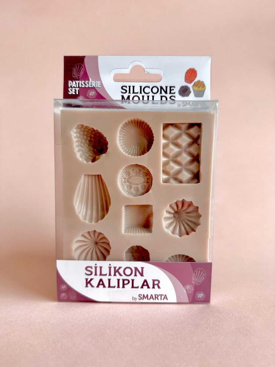 Smarta Silicone Moulds Silikon Epoksi Ve Polimer Kil Kalıbı Patısserıe Set