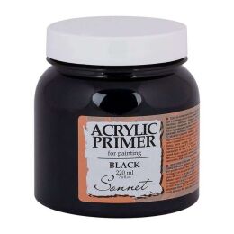 St. Petersburg Sonnet Gesso 220 ml. Black (Siyah) - 1