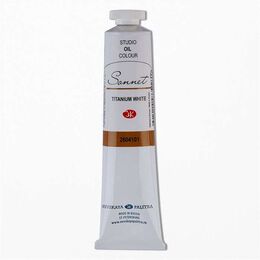 St. Petersburg Sonnet Yağlı Boya 46 ml. 101 Titanium White - 1