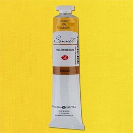 St. Petersburg Sonnet Yağlı Boya 46 ml. 220 Yellow Medium - 1