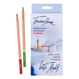 St. Petersburg White Nights Aquarell Sulu Boya Kalemi Seti 12 Renk - 1