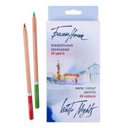 St. Petersburg White Nights Aquarell Sulu Boya Kalemi Seti 24 Renk - 1