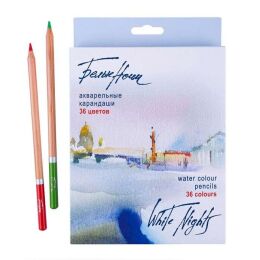St. Petersburg White Nights Aquarell Sulu Boya Kalemi Seti 36 Renk - 1
