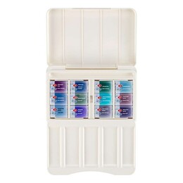 St. Petersburg White Nights Extra-Fine Tam Tablet Sulu Boya Seti 12 Renk Granulation Set - 2
