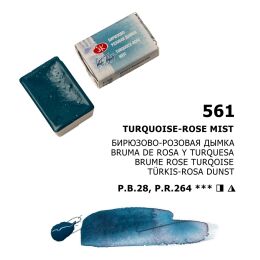 St. Petersburg White Nights Tam Tablet Sulu Boya 561 Turquoise-Rose Mist - 1