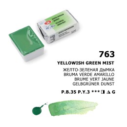 St. Petersburg White Nights Tam Tablet Sulu Boya 763 Yellowish Green Mist - 1