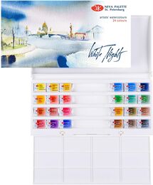 St. Petersburg White Nights Tam Tablet Sulu Boya Seti 24 Renk - 1