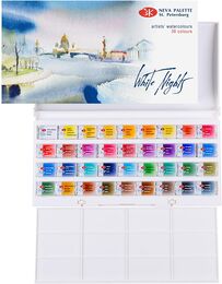 St. Petersburg White Nights Tam Tablet Sulu Boya Seti 36 Renk - 1