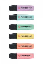 Stabilo Boss Fosforlu İşaretleme Kalemi Seti 6 Renk Pastel Renkler - 1