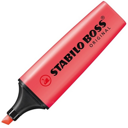 Stabilo Boss Original Fosforlu İşaretleme Kalemi KIRMIZI