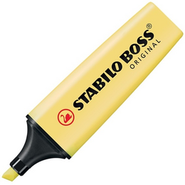Stabilo Boss Original Fosforlu İşaretleme Kalemi PASTEL SARI