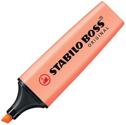 Stabilo Boss Original Fosforlu İşaretleme Kalemi PASTEL TURUNCU