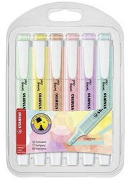 Stabilo Swing Cool Pastel İşaretleme Kalemi Seti 6 Renk