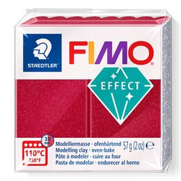 Staedtler Fimo Effect Polimer Kil 28 Ruby Red (Metalik)