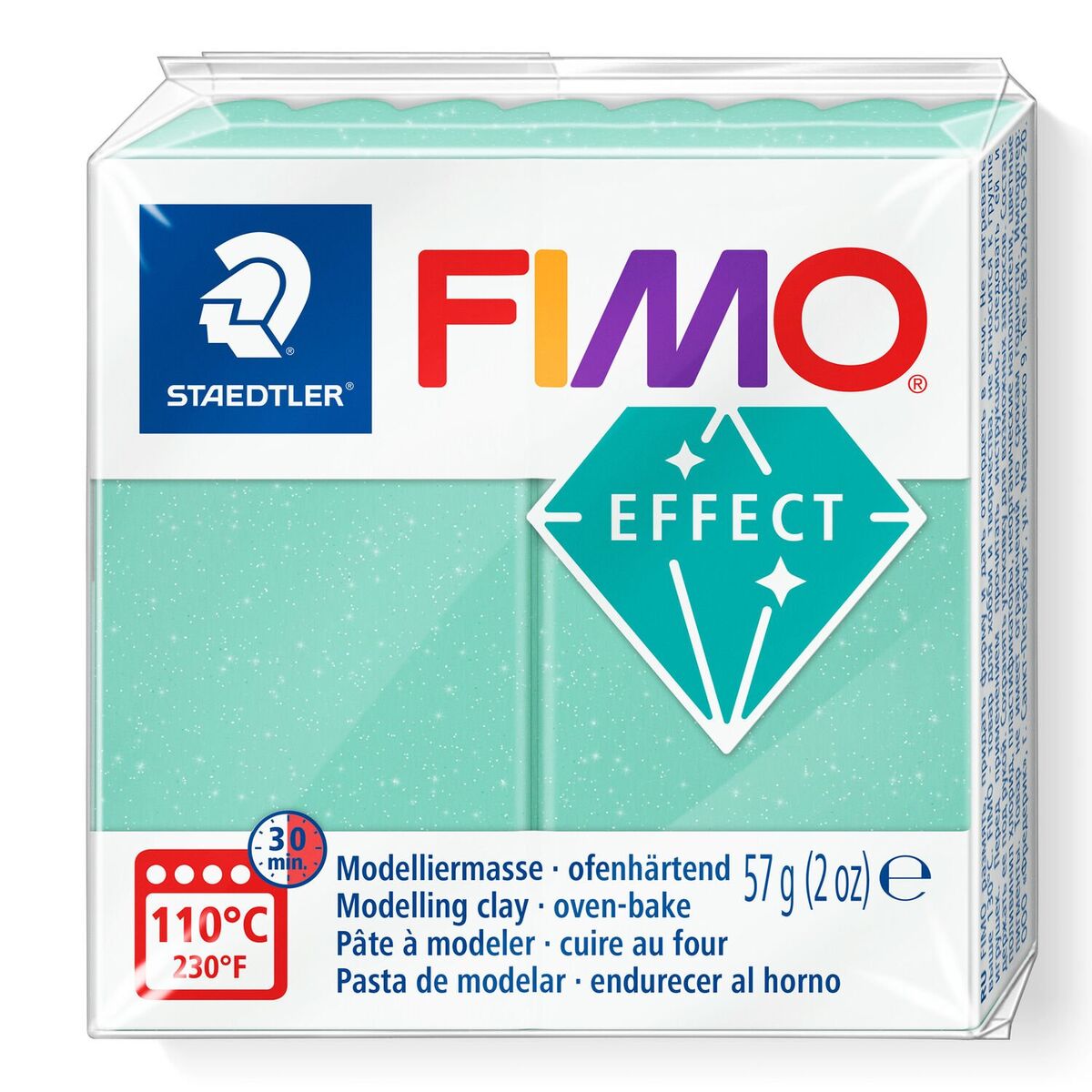Staedtler Fimo Effect Polimer Kil 506 Jade (mücevher Renkleri)