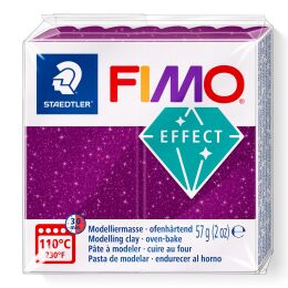 Staedtler Fimo Effect Polimer Kil 602 Galaxy Purple - 1
