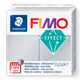 Staedtler Fimo Effect Polimer Kil 817 Sedefli Gümüş