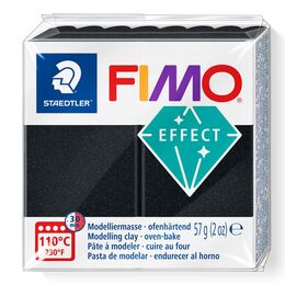 Staedtler Fimo Effect Polimer Kil 907 Sedefli Siyah