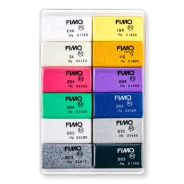 Staedtler Fimo Effect Polimer Kil Seti 12 Renk x 25 gr.