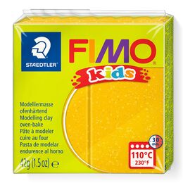 Staedtler Fimo Kids Yumuşak Polimer Kil 112 Glitter (Simli) Gold