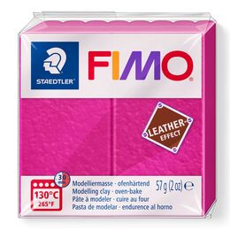 Staedtler Fimo Leather (Deri) Effect Polimer Kil 229 Vişne