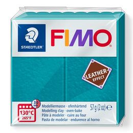 Staedtler Fimo Leather (Deri) Effect Polimer Kil 369 Göl Mavisi