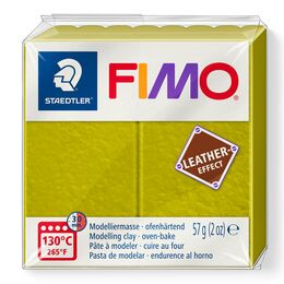 Staedtler Fimo Leather (Deri) Effect Polimer Kil 519 Zeytin Yeşili