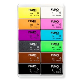 Staedtler Fimo Polimer Kil Seti 12 Renk x 25 gr. Neon (Fosforlu) Renkler - 2