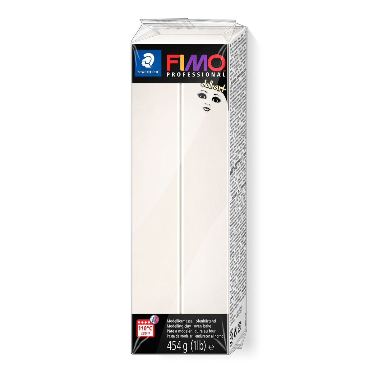 Staedtler Fimo Professional Doll Art Polimer Kil 454 Gr. 03 Porselen