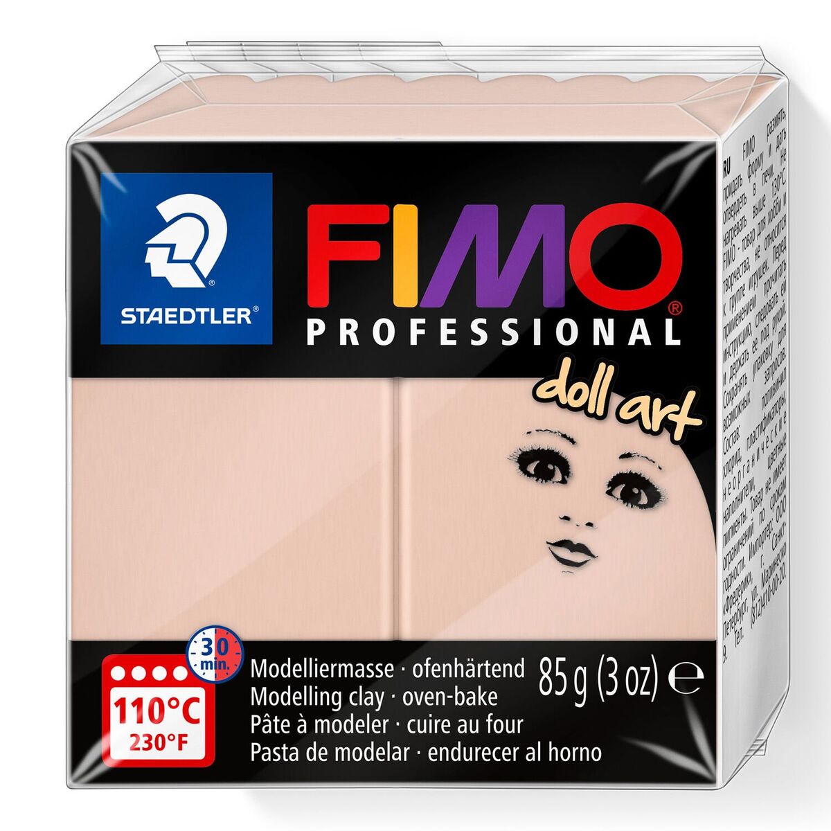 Staedtler Fimo Professional Doll Art Polimer Kil 85 Gr. 432 Gül