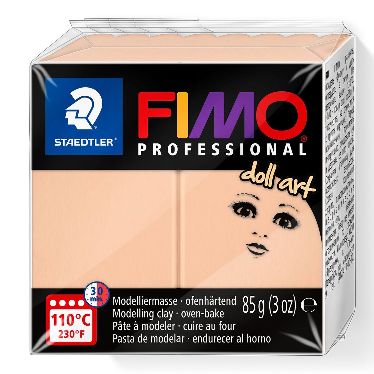 Staedtler Fimo Professional Doll Art Polimer Kil 85 Gr. 435 Cameo