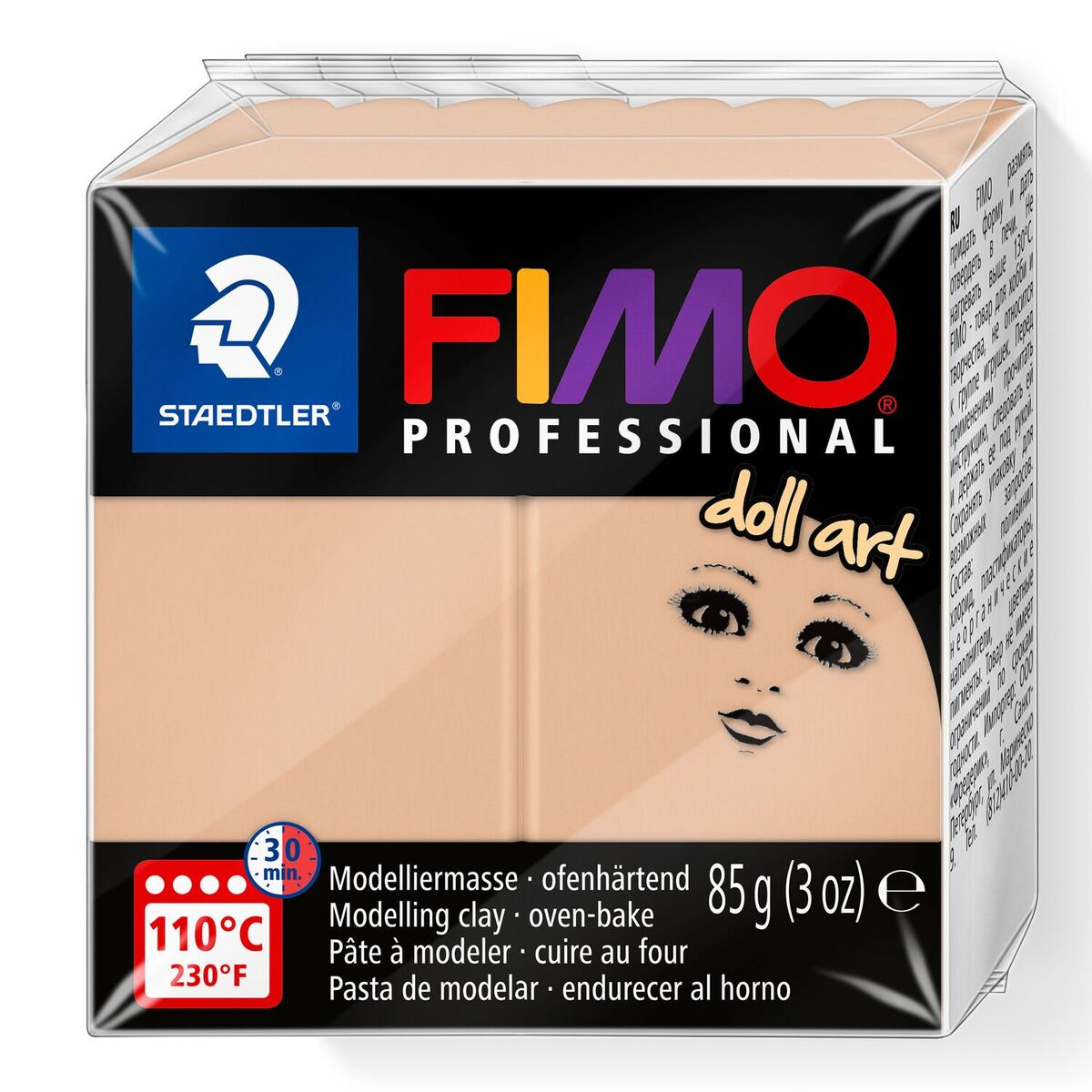 Staedtler Fimo Professional Doll Art Polimer Kil 85 Gr. 45 Kum