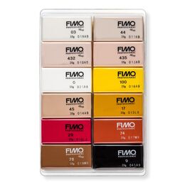Staedtler Fimo Professional Doll Art Polimer Kil Seti 12 Renk x 25 gr. Etnik Renkler - 2