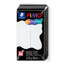 Staedtler Fimo Professional Polimer Kil 226 gr. 0 Beyaz - Staedtler