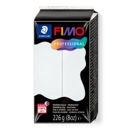 Staedtler Fimo Professional Polimer Kil 226 gr. 0 Beyaz - 1
