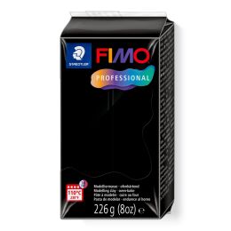 Staedtler Fimo Professional Polimer Kil 226 gr. 9 Siyah - 1