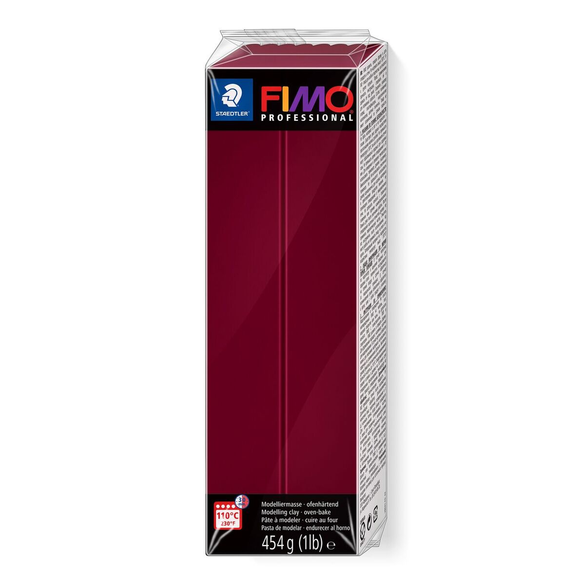 Staedtler Fimo Professional Polimer Kil 454 Gr. 23 Bordo