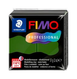 Staedtler Fimo Professional Polimer Kil 57 gr. 57 Yaprak Yeşili - 1