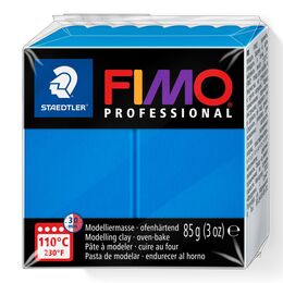 Staedtler Fimo Professional Polimer Kil 85 gr. 300 Saf Mavi - 1