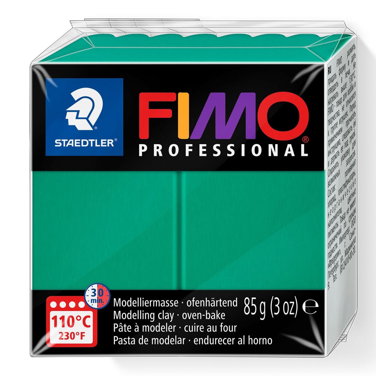 Staedtler Fimo Professional Polimer Kil 85 Gr. 500 Saf Yeşil