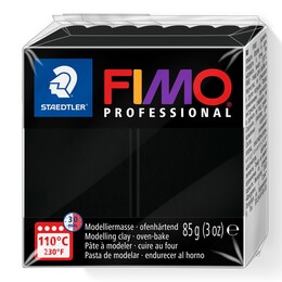 Staedtler Fimo Professional Polimer Kil 85 gr. 9 Siyah - 1