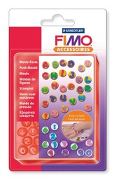 Staedtler Fimo Push Mould Esnek Silikon Polimer Kil Kalıbı HARFLER VE SAYILAR - 1