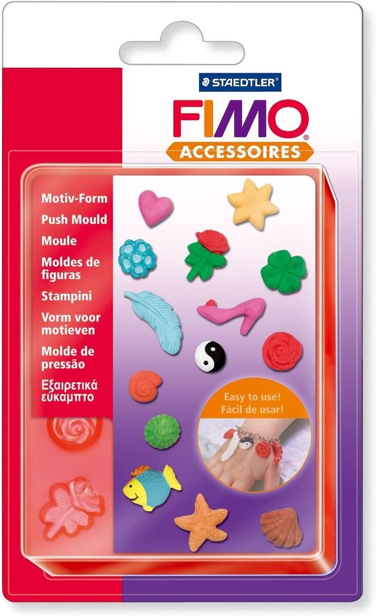 Staedtler Fimo Push Mould Esnek Silikon Polimer Kil Kalıbı Takı
