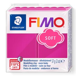 Staedtler Fimo Soft Polimer Kil 22 Raspberry - 1