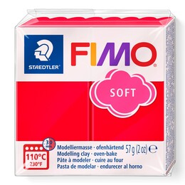 Staedtler Fimo Soft Polimer Kil 24 Indian Red - 1
