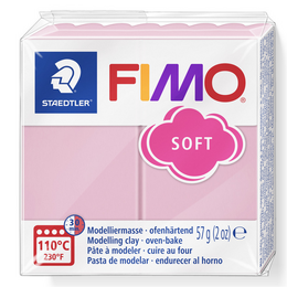 Staedtler Fimo Soft Polimer Kil T21 Strawberry Cream Pink