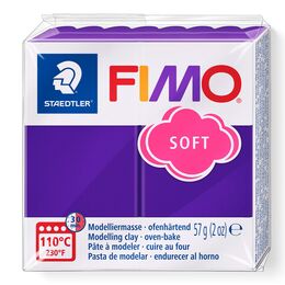 Staedtler Fimo Soft Polimer Kil 63 Plum - 1