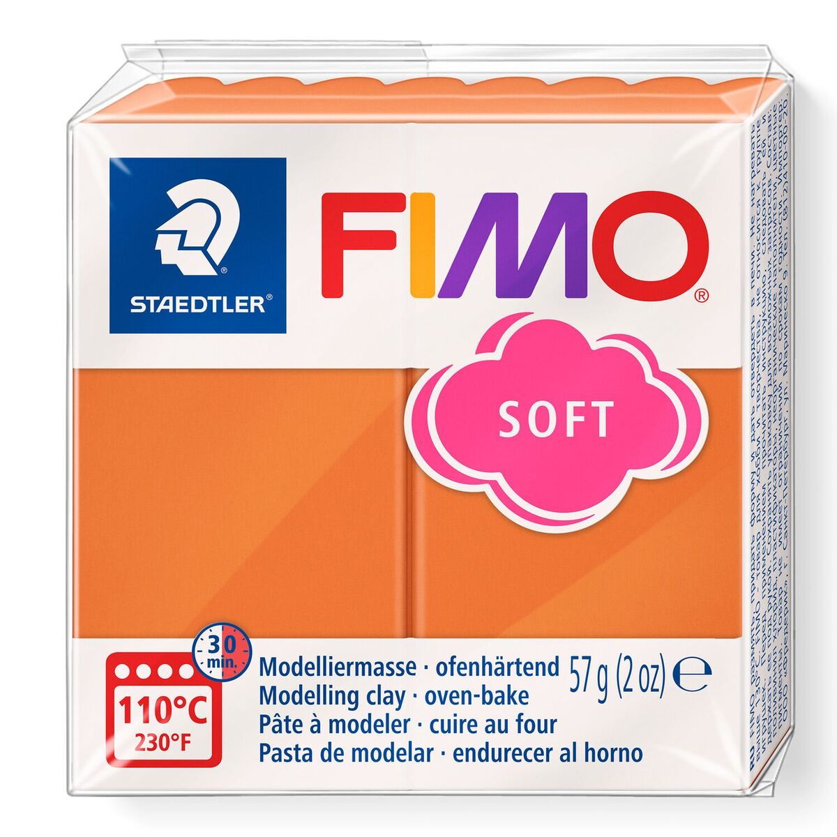 Staedtler Fimo Soft Polimer Kil 76 Cognac